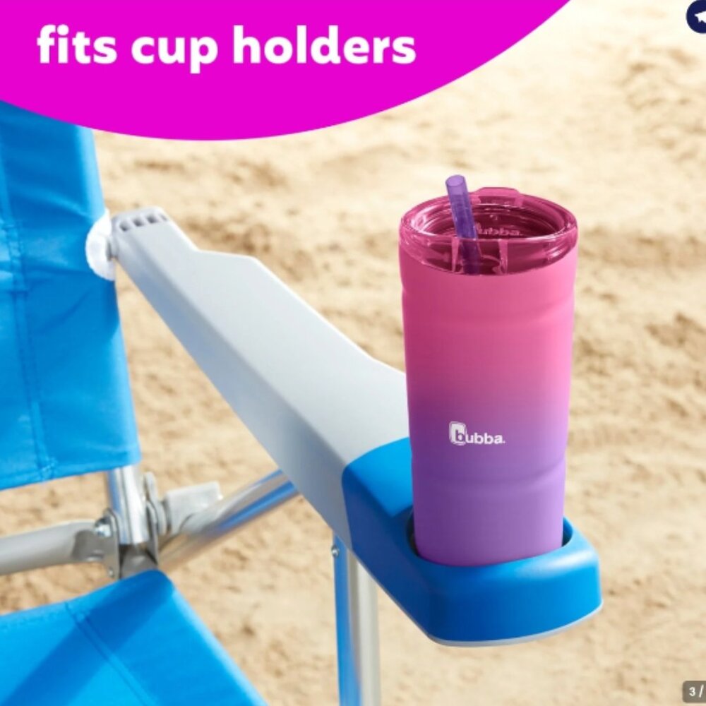 bubba Envy S Insulated Stainless-Steel Tumbler w/Lid & Straw - Picture 3 of 5